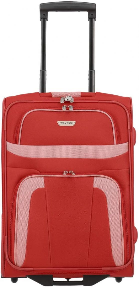Travelite Roller Case 098487 Orlando 2 Wheel Trolley Small 37 Liters Red 82773