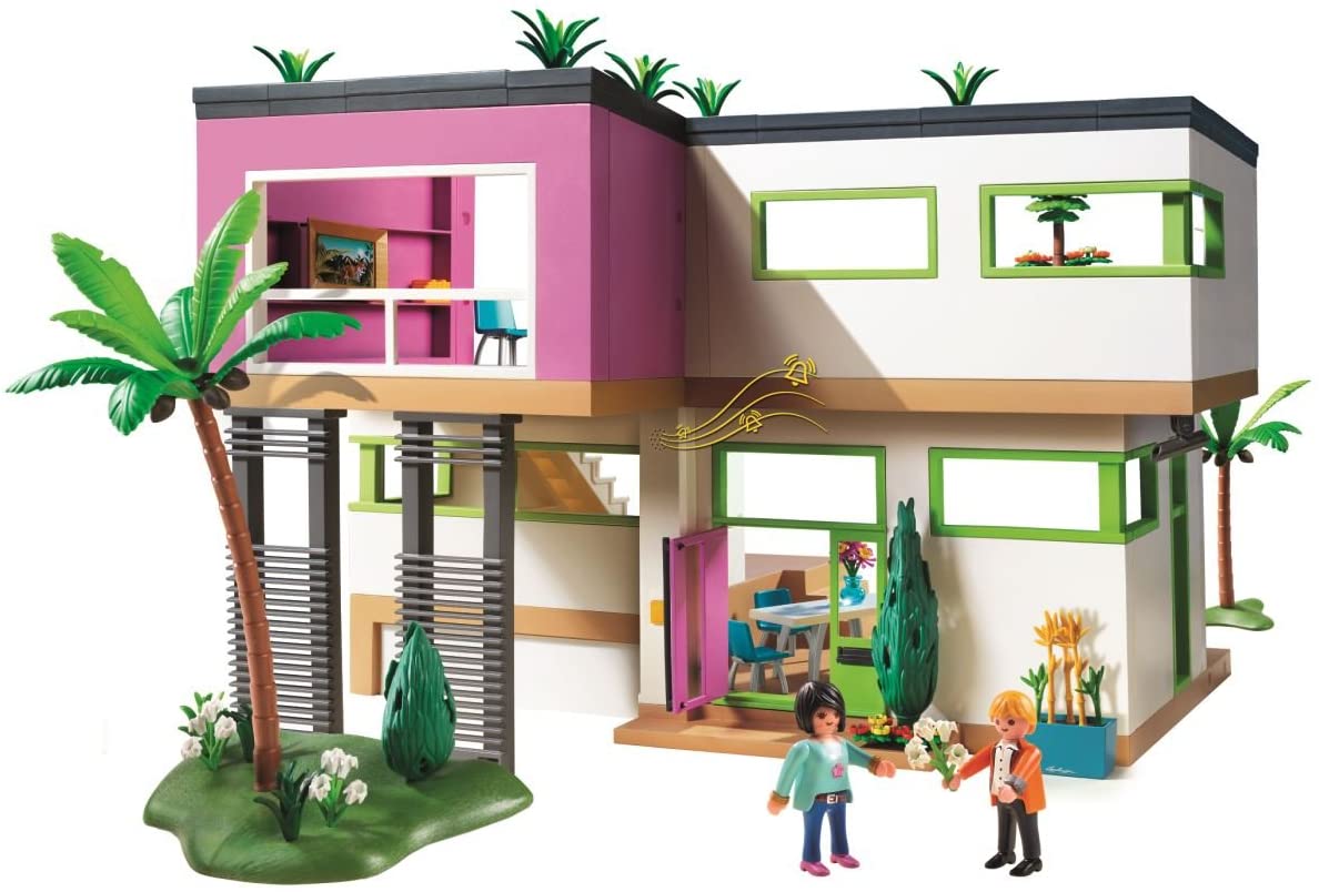 Playmobil 5574 City Life Modern Luxury Mansion - Multi-Coloured - Image 2
