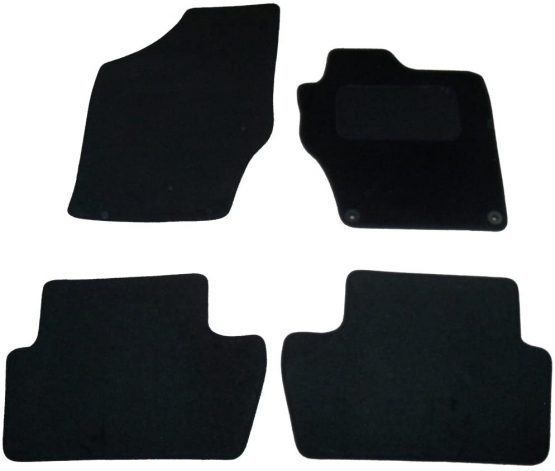 Sakura SS4624 Carpet Floor Mat, Black Trim