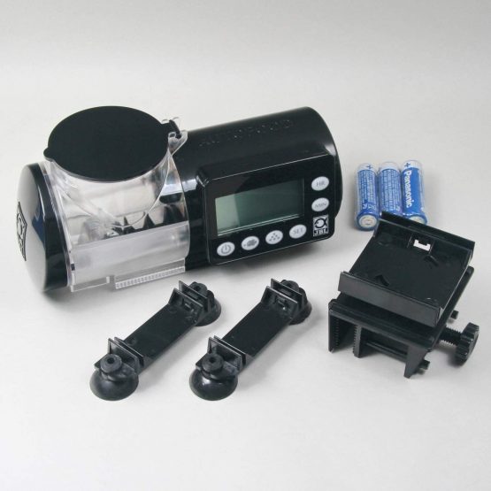 JBL AutoFood BLACK, Black automatic feeder for aquarium fish - Image 4
