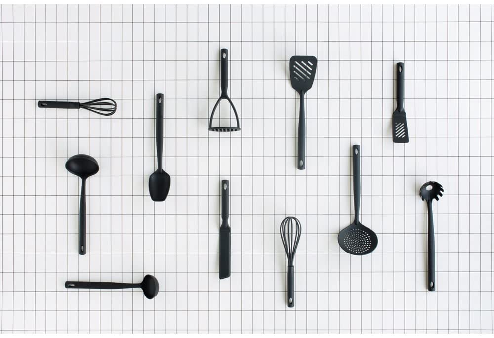 Brabantia Sauce Ladle, All Nylon, Black, Depth: 5.5 cm, Width: 6.5 cm, Height: 29.2 cm - Image 2