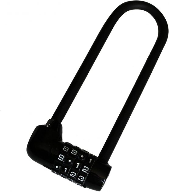 Kurtzy 4 Digit Combination Padlock - 160mm Heavy Duty Lock - Easy to Operate and Resettable - Small Padlock for Lockers, Outdoor, Indoor use, Containers and Gates