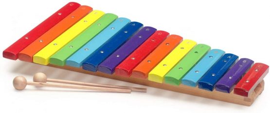 Stagg 20033 Xylophone with 15 Keys - Rainbow Colour - Image 3