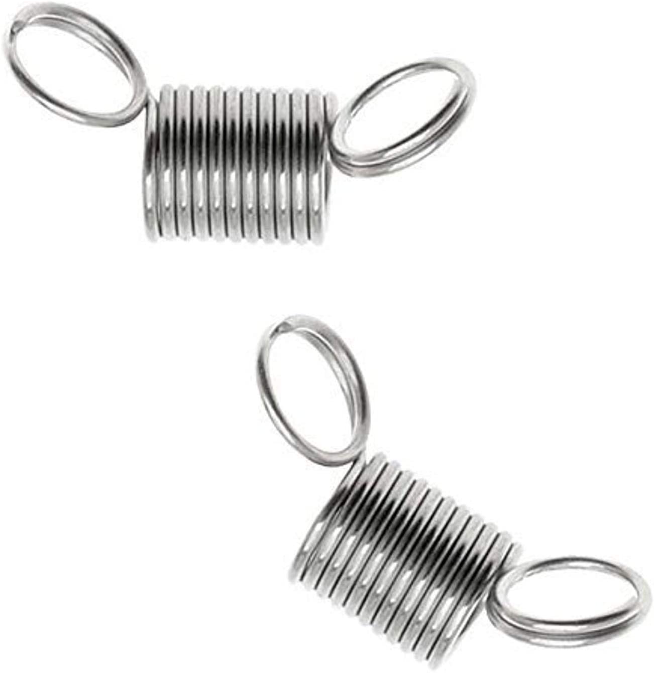 Darice Plastic Mini Bead Stoppers 8 kg-Metal, silver