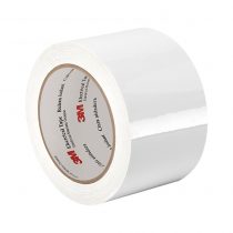 TapeCase 1350F-2 5" x 72yd-White Polyester Film 3M Flame-Retardant Tape 1350F-2, 266 degrees F Performance Temperature, 0.0035" Thickness, 72 yd Length, 5" Width