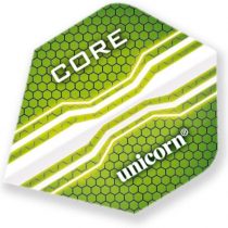 Unicorn Core 75 Core Plus Dart Flight, Green, One Size