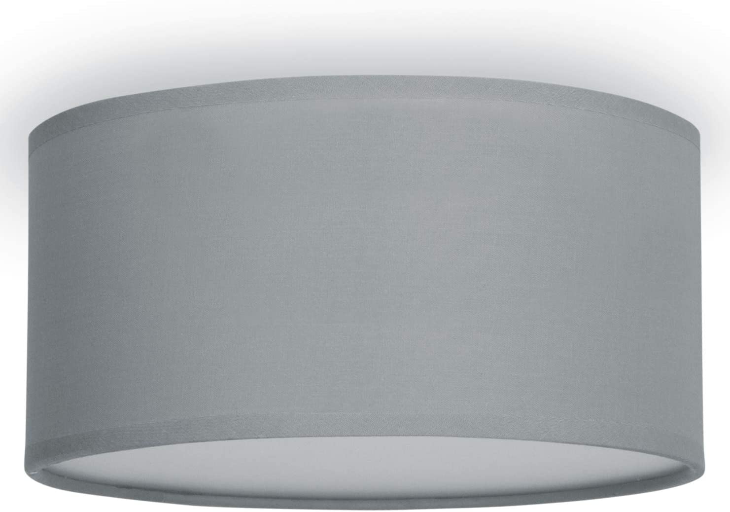 Smartwares Ceiling Light, Grey 20cm, A+, Fabric, E14, 40 W