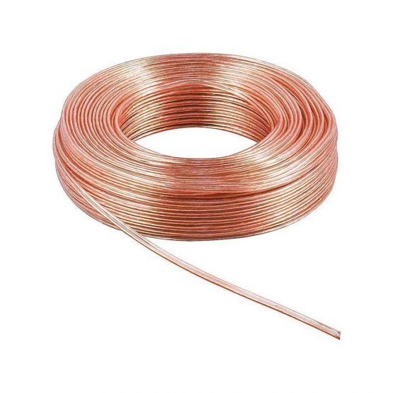 Goobay 15130 Speaker Cable, Transparent, CU, 8 mm Diameter, 10 m Cable Length - Image 2