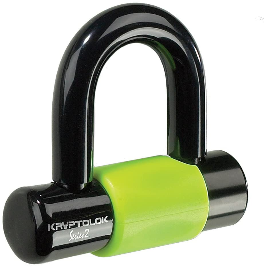 Kryptonite 999454 Kryptolok Disc Lock-Blk-Hi Vis Yellow, One Size, Black, standard size
