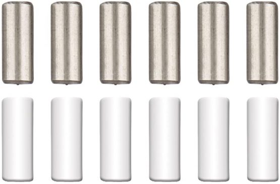 Unicorn Ultracore Tungsten Inserts - 6 per card, 17- 26G