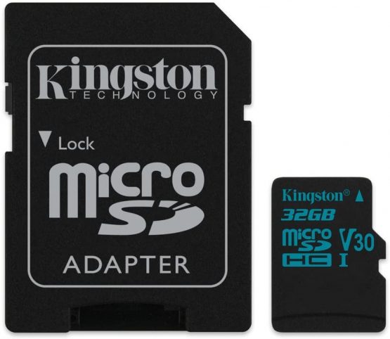 Kingston Canvas Go SDCG2/32GB MicroSD Card Capturing Life on the Move, Class 10 UHS-I U3, SD Adapter Included - Image 2