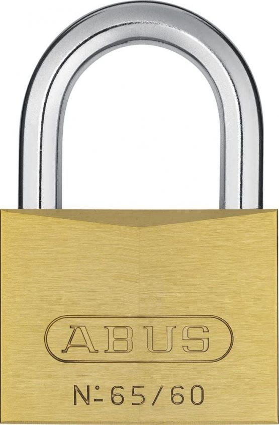 ABUS 08753 Brass Padlock with 601 Alike Keyed