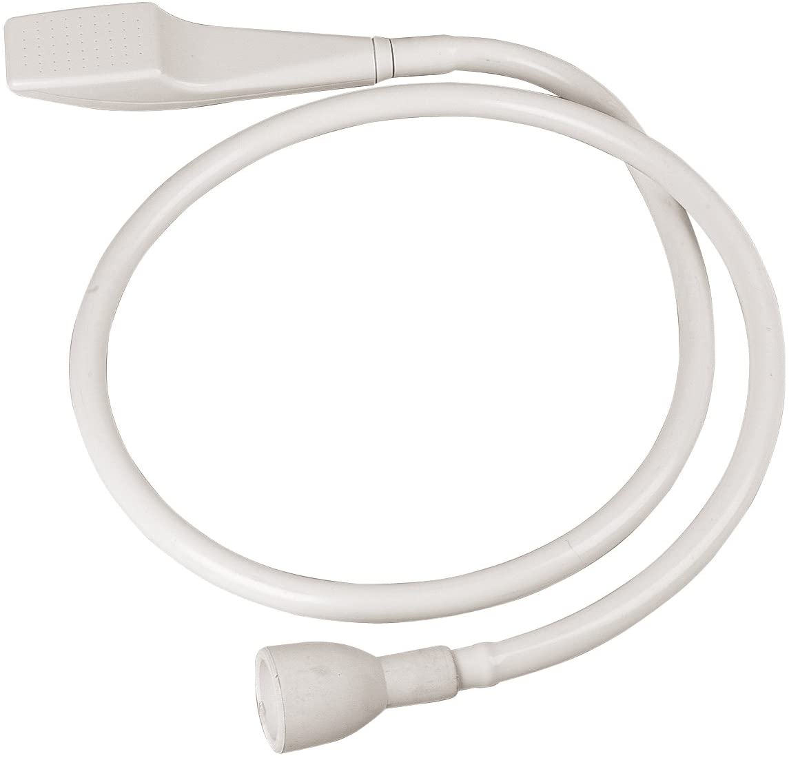 Hairdressers Single Tap Shampoo Hose Attachment, White