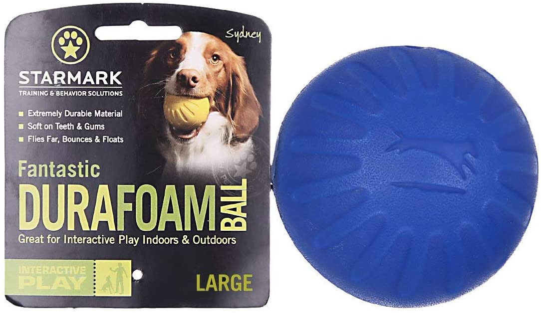 Starmark Durafoam Ball Assorted, Large, Multi-coloured