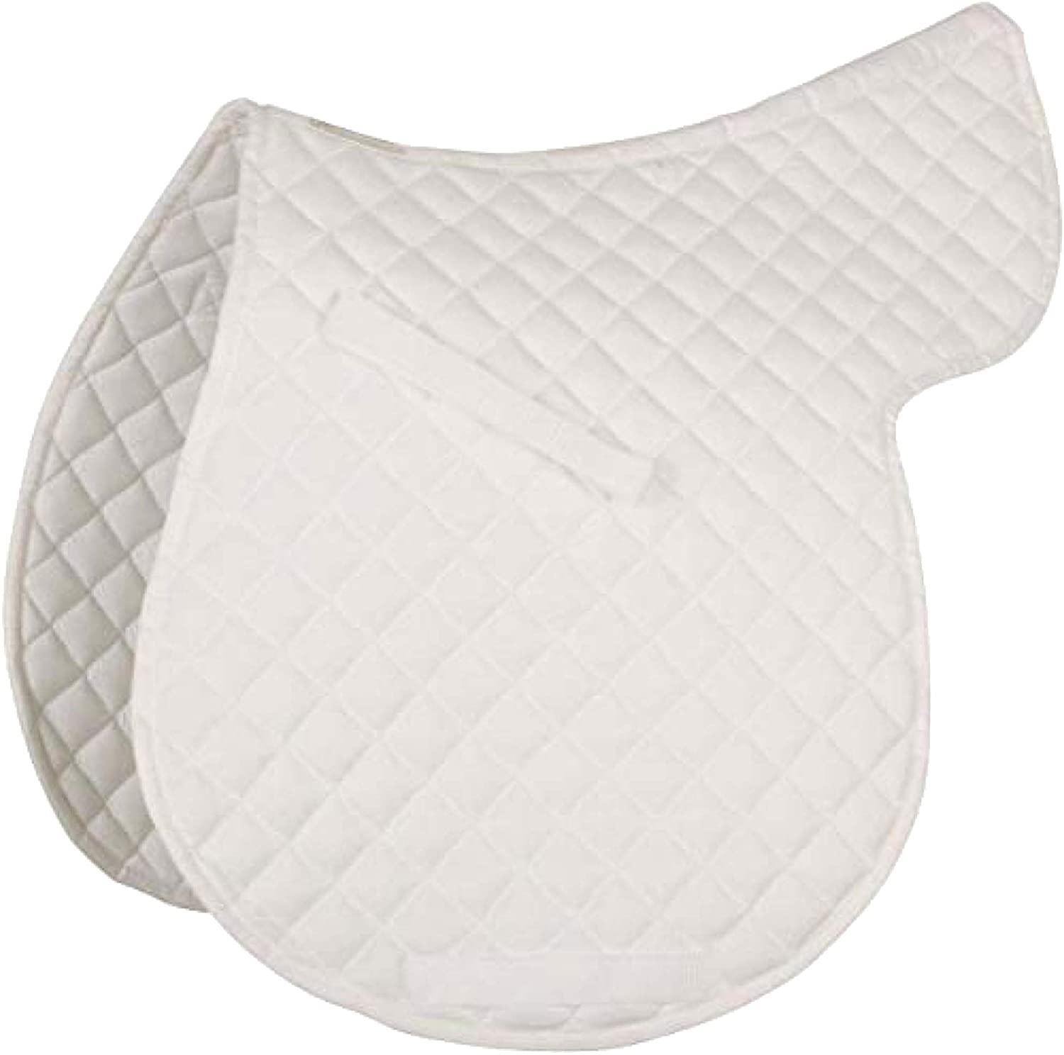 Roma Grand Prix All Purpose Numnah, White, Pony