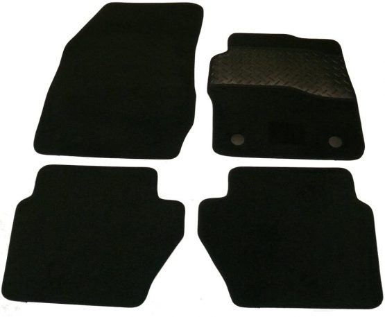 Sakura WW0194 Carpet Floor Mat, Black Trim
