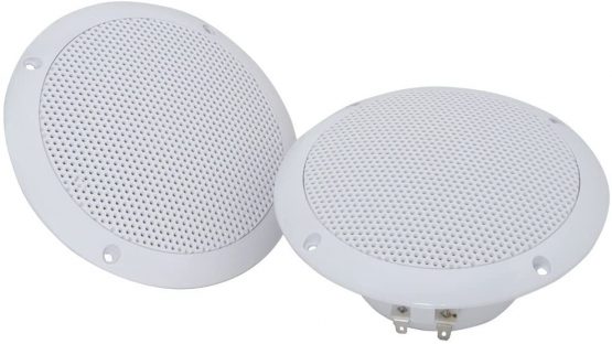 Water Resistant 5" Speakers | White | 80W Max | 8 Ohms