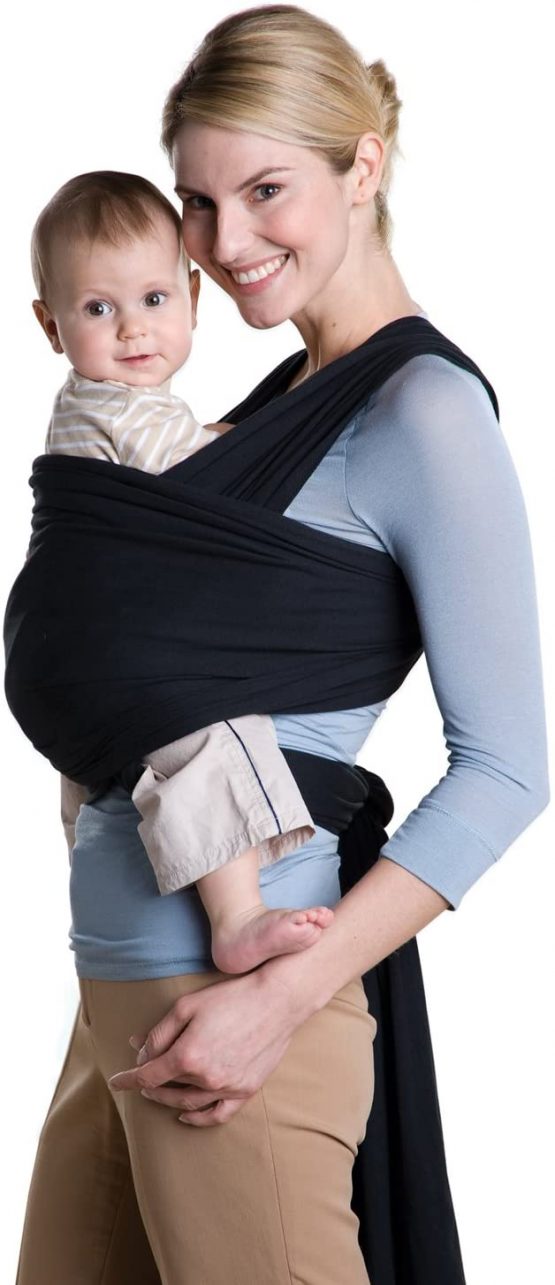 Amazonas 510cm Jersey Sling Baby Carrier (Black),Green,AZ-5060220