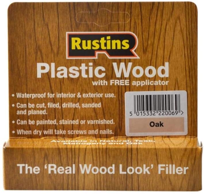 Rustins Plastic Wood Oak, 1 - Pack - Image 2