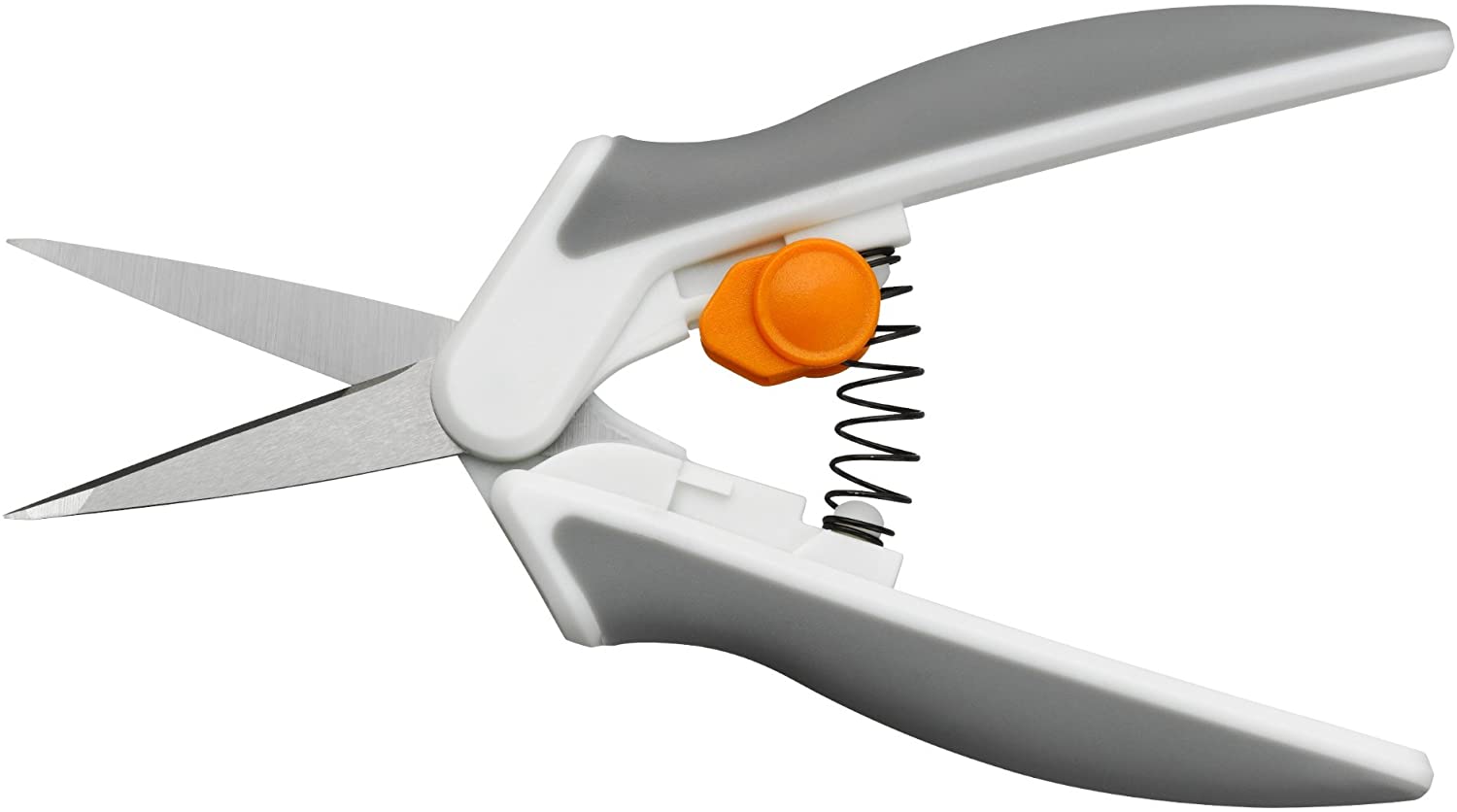 Fiskars Softouch Micro-Tip Scissors, White/Grey, Length 16 cm - Image 3