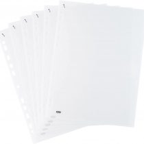 Elba 500 Quick'In Punched Pockets A4 Polypropylene 5/100 Colourless