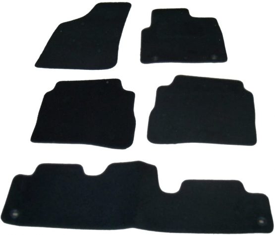 Sakura SS4628 Carpet Floor Mat, Black Trim