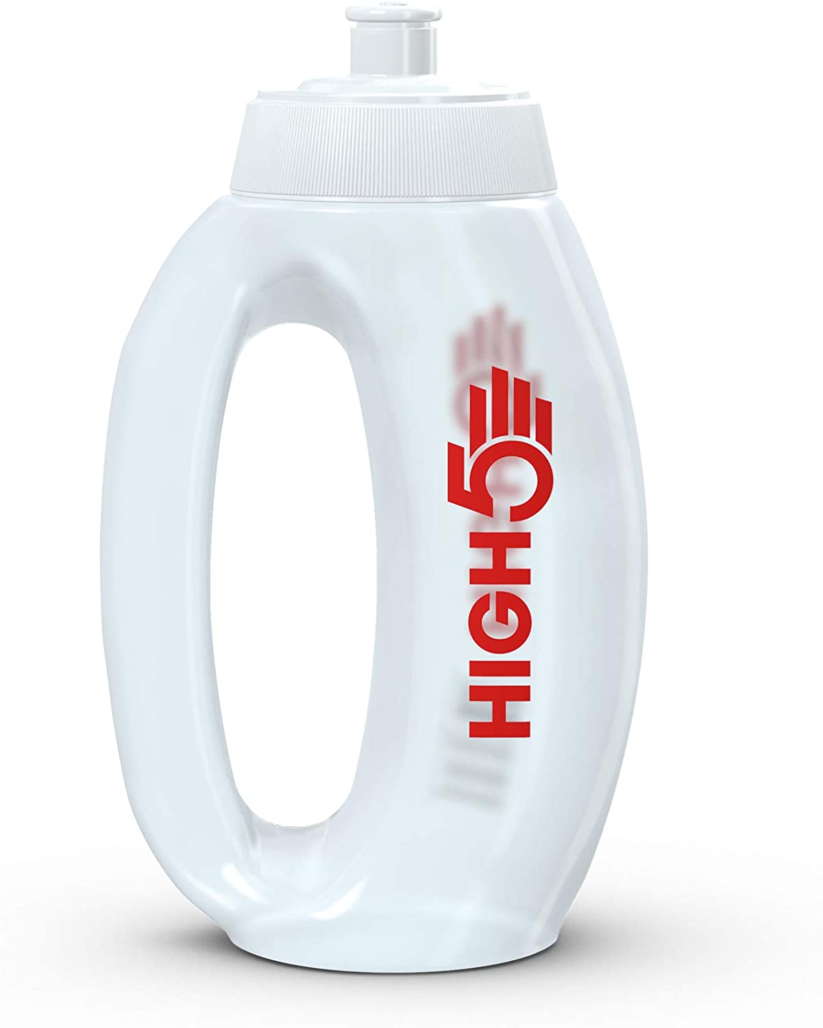 HIGH5 Drinks Professional Sports Run Water Bottle BPA Leak Proof Dishwasher Safe 350ml, Transparent, 350 ml