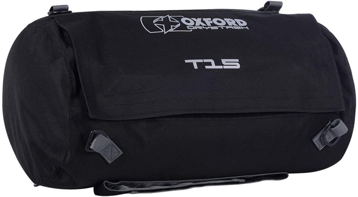 Oxford Drystash T45 Soft Waterproof Motorcycle Dry Sack Duffle Bag - 45 Litres Black Length: 600mm/Diameter: 360mm OL313
