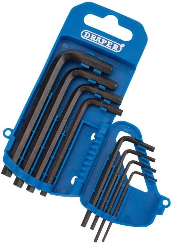 Draper 33685 Imperial Hexagon Key Set, 8 Pieces