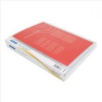 4-Ring Binder, 25mm, A4, Clear, Pack 10