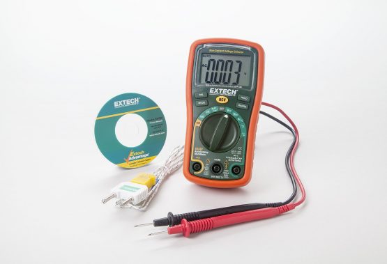 Extech EX330 12-Function Mini Multi-Meter Plus Non-Contact Voltage Detector - Image 3