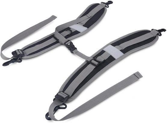 Backpack Shoulder Straps, Adjustable Reflective Padded Bag Straps for Outdoor Sport Bags - Image 2