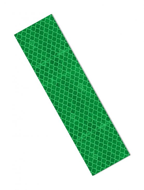 3M 3437 Green Micro Prismatic Sheeting Reflective Tape, 51mm X 229mm (Pack of 25)