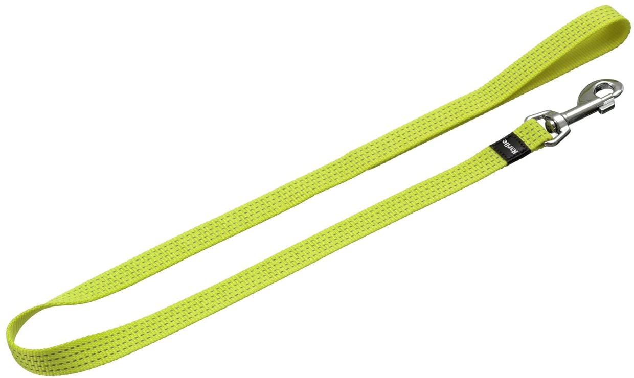 Karlie Art Sportiv Plus Reflecting Training Lead, 200 cm x 15 mm, Yellow, Small