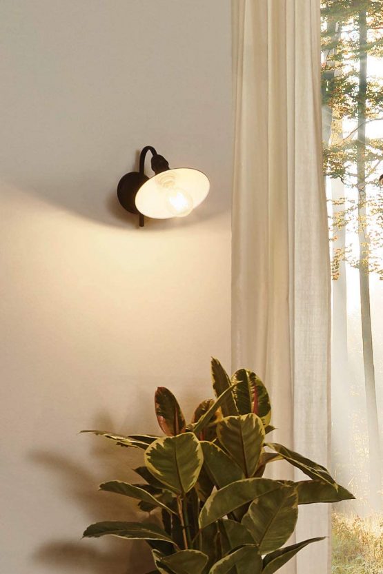 Eglo 49458 STOCKBURY Wall Light in Antique-Brown Steel - Image 2