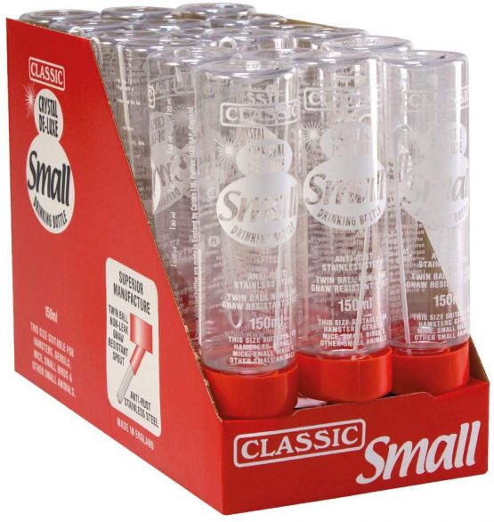 Classic Crystal Deluxe 'Small' - Small Animal Drinking Bottle 150ml - Image 2
