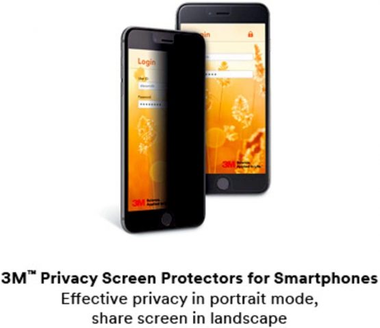 3M Portrait Privacy Glossy Screen Protector for Apple iPhone 5/5c/5s - Image 3