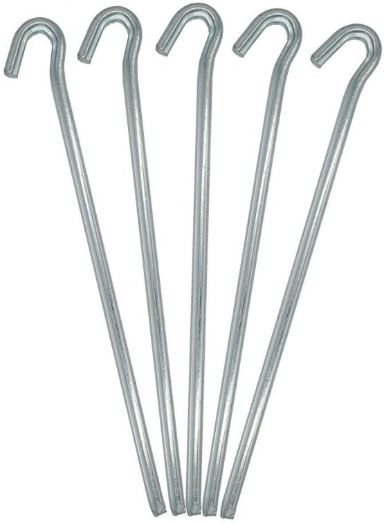 fiXte® Steel Tent Peg Heavy Duty, 230 x 4.5 mm (9 inch)