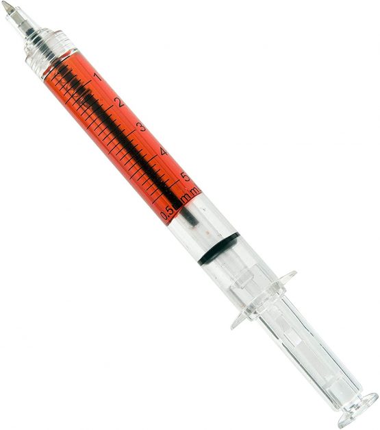 Bloody Needles Accessory for ER GP Hospital Fancy Dress