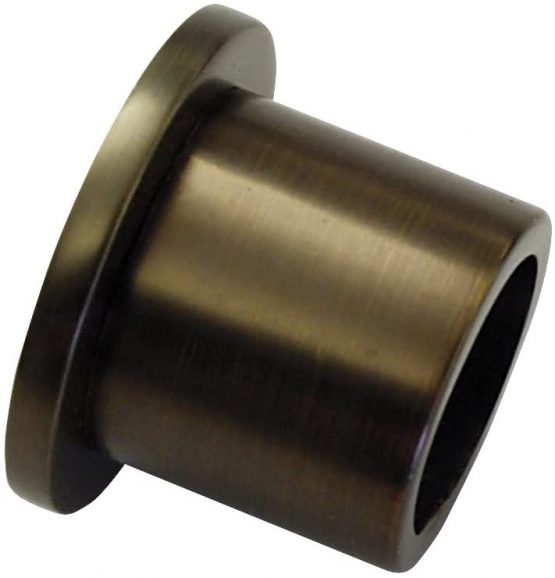Gardinia Wall bearing Ø 20 mm bronze, Metal