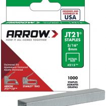 Arrow Staples Jt21 Box 1000 - 5/16 in