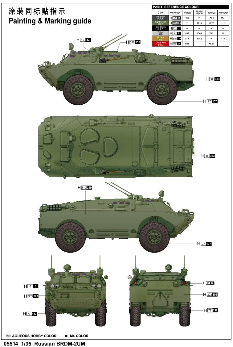Trumpeter 1:35 - BRDM-2UM, Various - Image 4