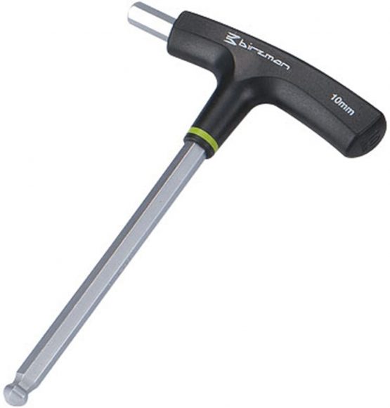 Birzman Unisex's Two Way T Handle Ball Point Hex Key Wrench 10.0mm Tools, Black, One Size - Image 2