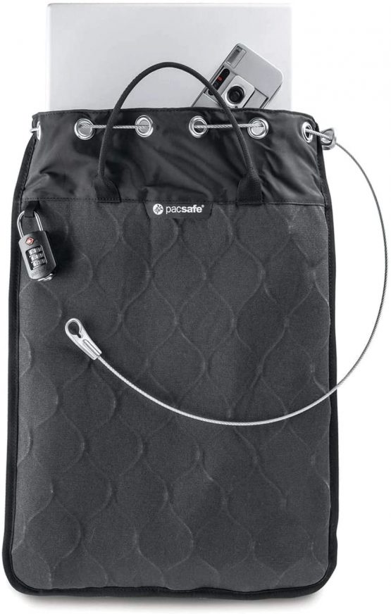 PacSafe Travelsafe 12l Gii Anti-Theft Portable Safe-Black - Image 2