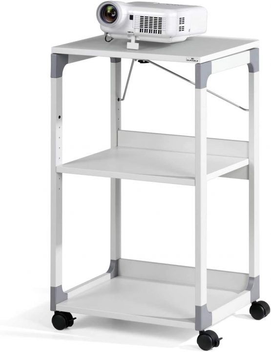 Durable 370110 System Overhead Beamer Projector Trolley Grey - Image 3