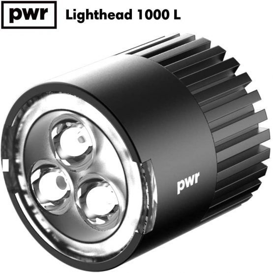 Knog Outdoor Unisex's Lighthead 1000L (for PWR Headtorch) Torch Accessory, Black, M