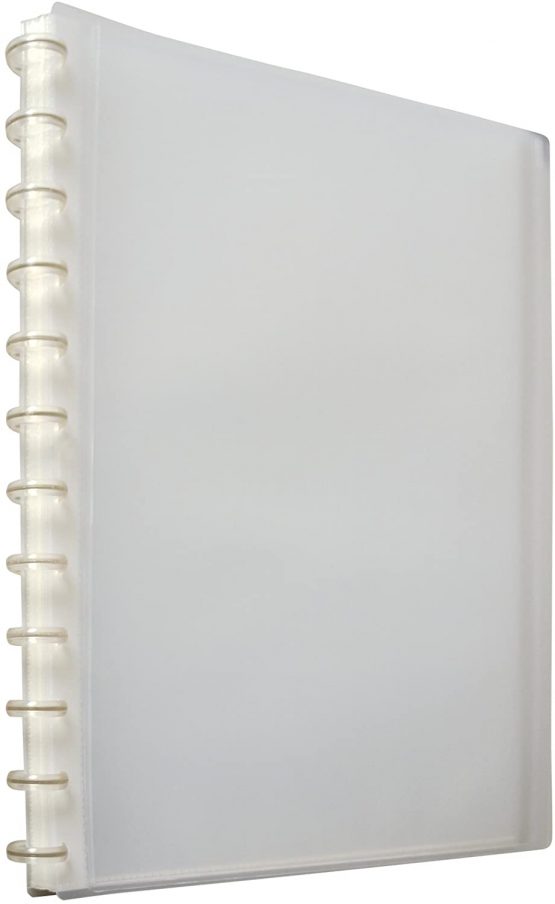 Elba - 100205600 - Polyvision Variozip Customizable Removable Pouch 40 Views (20 pockets) Translucent Polypropylene A4 Clear - Image 3