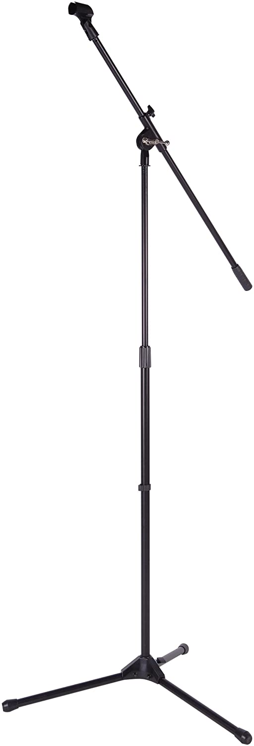 Kinsman Premium Series Microphone Boom Stand, Black