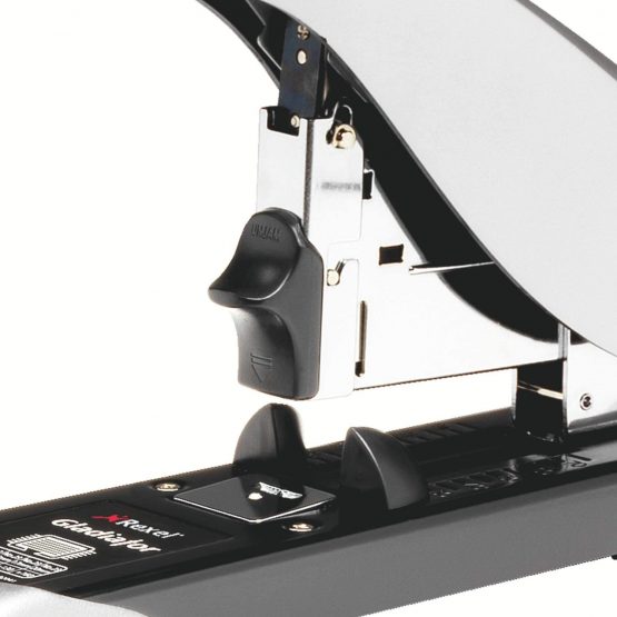Rexel Gladiator Heavy Duty Stapler, 160 Sheet Capacity, Uses No. 23 staples 8-20 mm, Metal Body, Silver/Black, 2100591 - Image 2