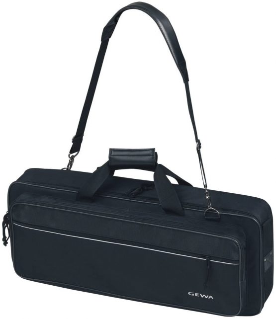 GEWA Keyboard Gig Bag Premium, 65x24x9 cm, mit Notentasche, schwarz, reiß- und wasserfest